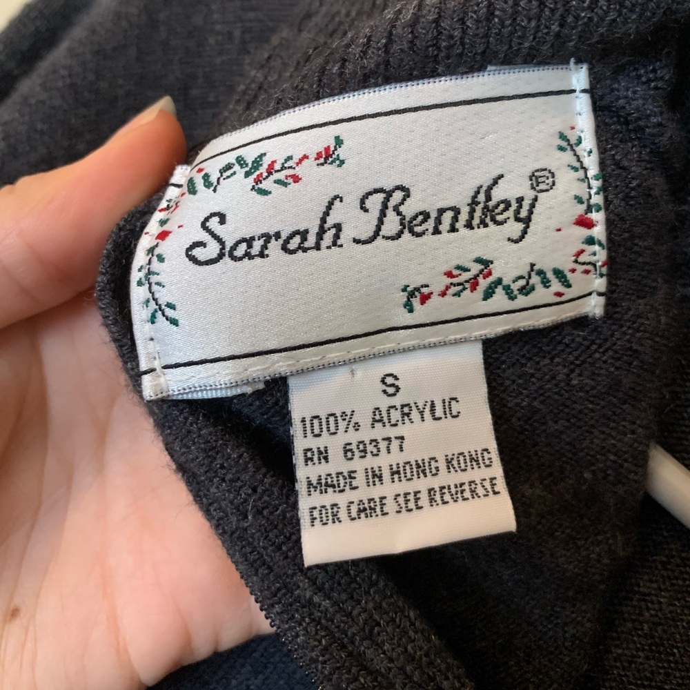 Sarah Bentley sweater